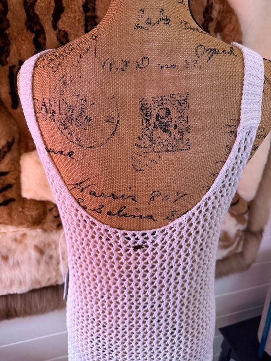 O'Neill White Crochet Pullover Swim Coverup Dress - Picture 6 of 10